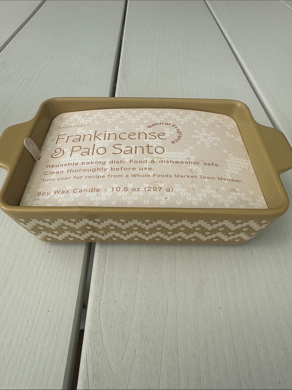 NWT Paddywax Frankincense & Palo Santo Soy Wax Candle